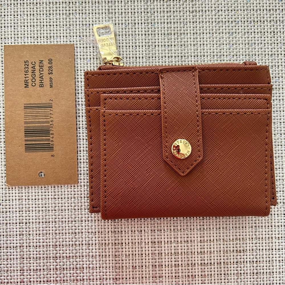Steve Madden  Brown Cognac Wallet
